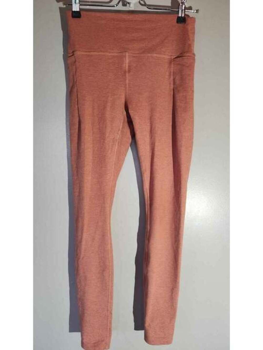 prAna Women's Ankle Length Leggings Size Medium Soft Heathered Terracotta